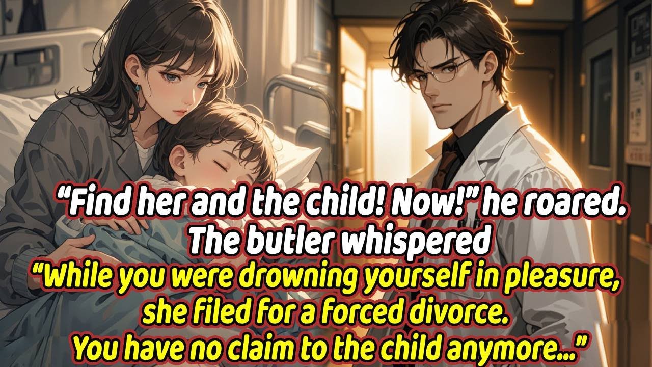 “Find her and the child! Now!” he roared.The butler whispered, “While you were drowning...