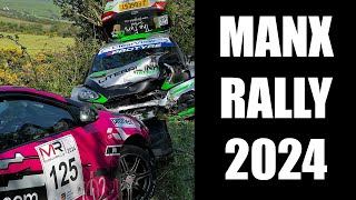 Manx Rally 2024 | Crash & Action