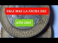 MONEDAS DEL AÑO 2000 Y 2001 $20 PESOS OCTAVIO PAZ