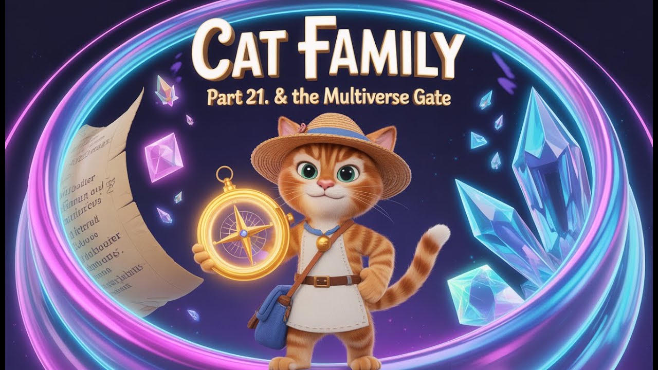 the-cutest-cat-family-ever-daily-life-funny-antics-PART 21- JASPER-&-THE-MULTIVERSE-GATE