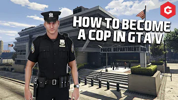 Můžete být policistou v GTA V?