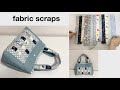 【ハギレ活用】リメイク 2way ハンドメイドバッグ ♪ fabric scraps project / sewing idea / leftover fabric