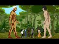 Eren Titan vs Armored Titan, Pyramid Head, Jason, Freddy Krueger, Jeff, Michael - Drawing Cartoons 2