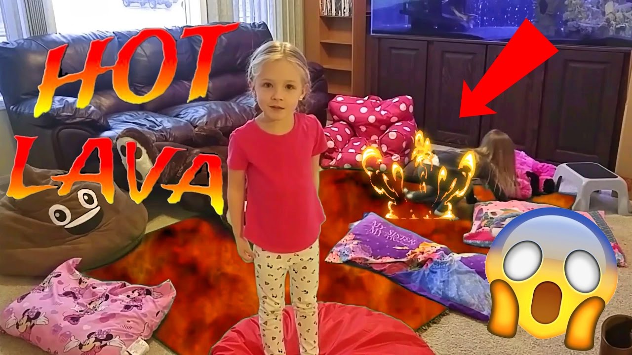 Hot Lava Childrens Game The Floor Is Lava Kids Hardest Game Ever