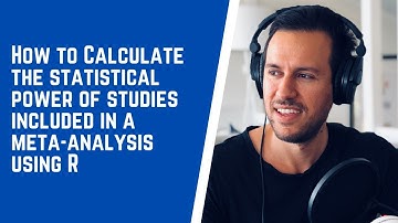 How to calculate the statistical power of studies included in a meta-analysis using R