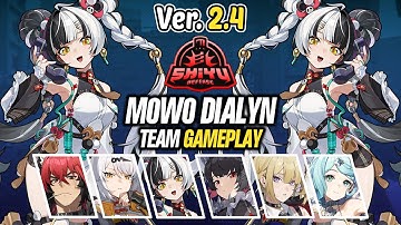 F2P DIALYN SHOWCASE!! M0W0 Dialyn with Different Teams | Zenless Zone Zero 2.4