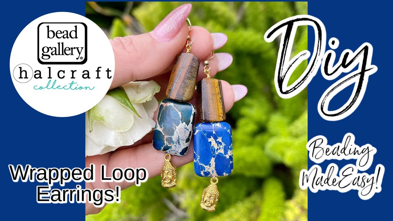 Easy Wire Wrap Loop Earrings. Jewelry Making Tips, Tricks, And Hacks