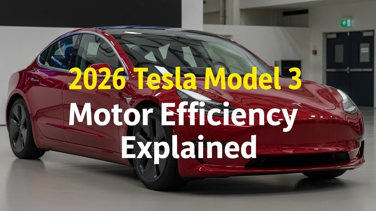 Эффективность двигателя Tesla Model 3 2026 года: объяснение того, как Tesla обеспечивает больший ...