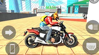Race bike ride 3d game video #indianbikedriving3d #fyp  screenshot 1