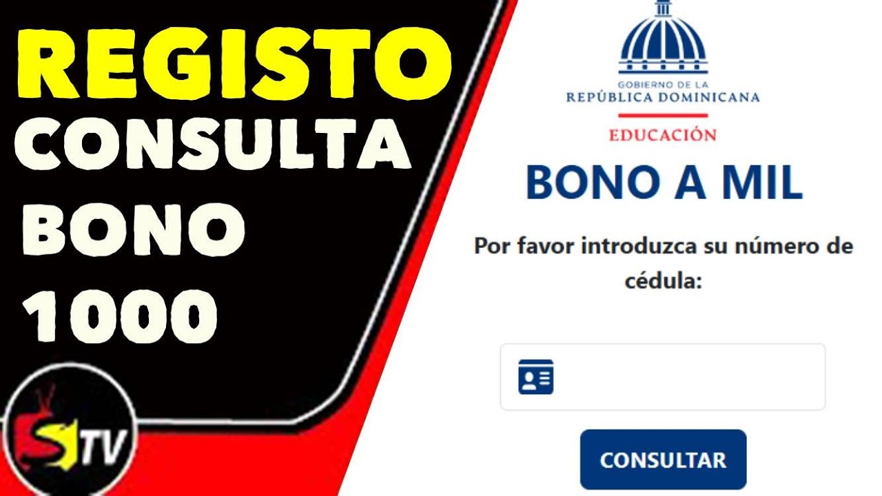 CONSULTA Y REGISTRO DE NUEVOS BENEFICIARIOS PARA EL BONO A MIL - YouTube