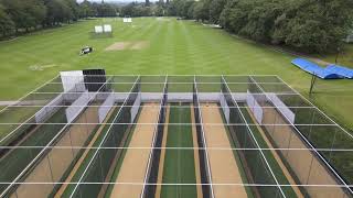 Epsom College - 8 Lane Enclosed 'tp365 NPC' Cricket Practice Facility