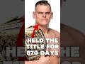 Gunther held the NXT UK Title FOR 870 DAYS #wwe #wrestling #shorts