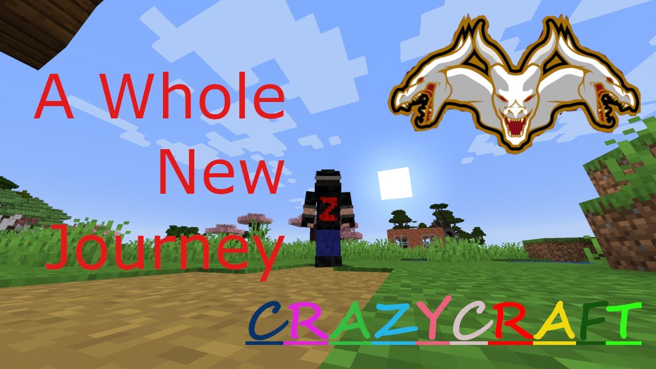 A Whole New Journey in a CRAZY New World - Crazy Craft - YouTube