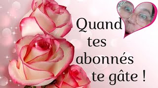 GÉNÉROSITÉ DE MAMIE CORINNE MISS PURPLE ou la bienveillance de mes abonnés !