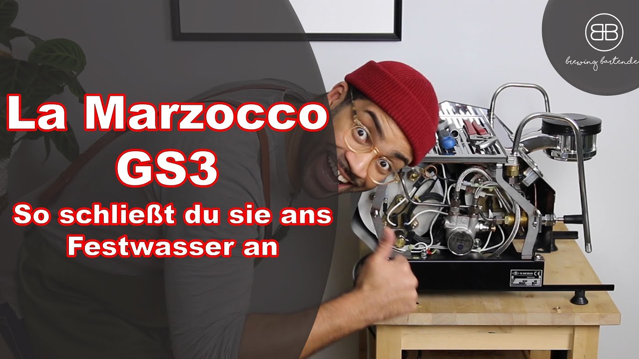 GS3 von La Marzocco an Festwasser 