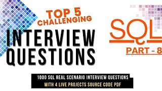 Top SQL Interview questions  #sqlinterviewquestions