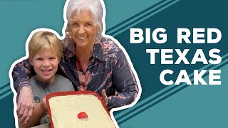 Quarantine Cooking: Big Red Texas Cake Recipe