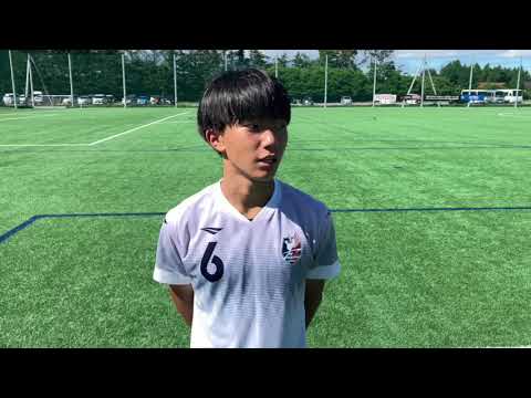 クラブユースu 15男子22 ファジアーノ岡山u 15 6番選手 試合後インタビュー0819 Youtube