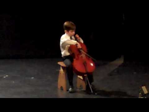 8-year-old Cellist @ Oyster Bay Talent Competition