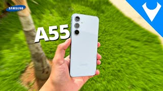 1 Dia usando o GALAXY A55 na vida REAL!