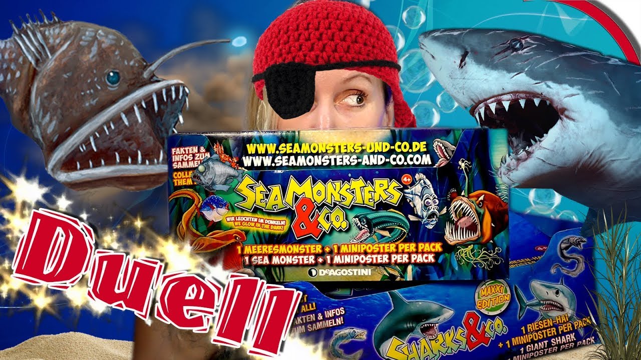 SHARKS vs. SEAMONSTERS & CO Das Monsterduell 🦈 Figuren Unboxing