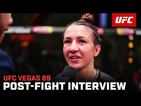 Amanda Ribas Post-Fight Interview  UFC Vegas 89