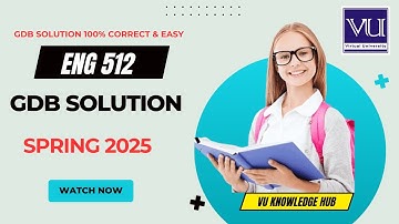 ENG512 GDB Solution Spring 2025 | 100% Correct & Easy | Virtual University