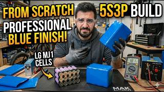 DIY 18V 5S3P Lithium-Ion Battery Build Guide (LG MJ1 Cells)