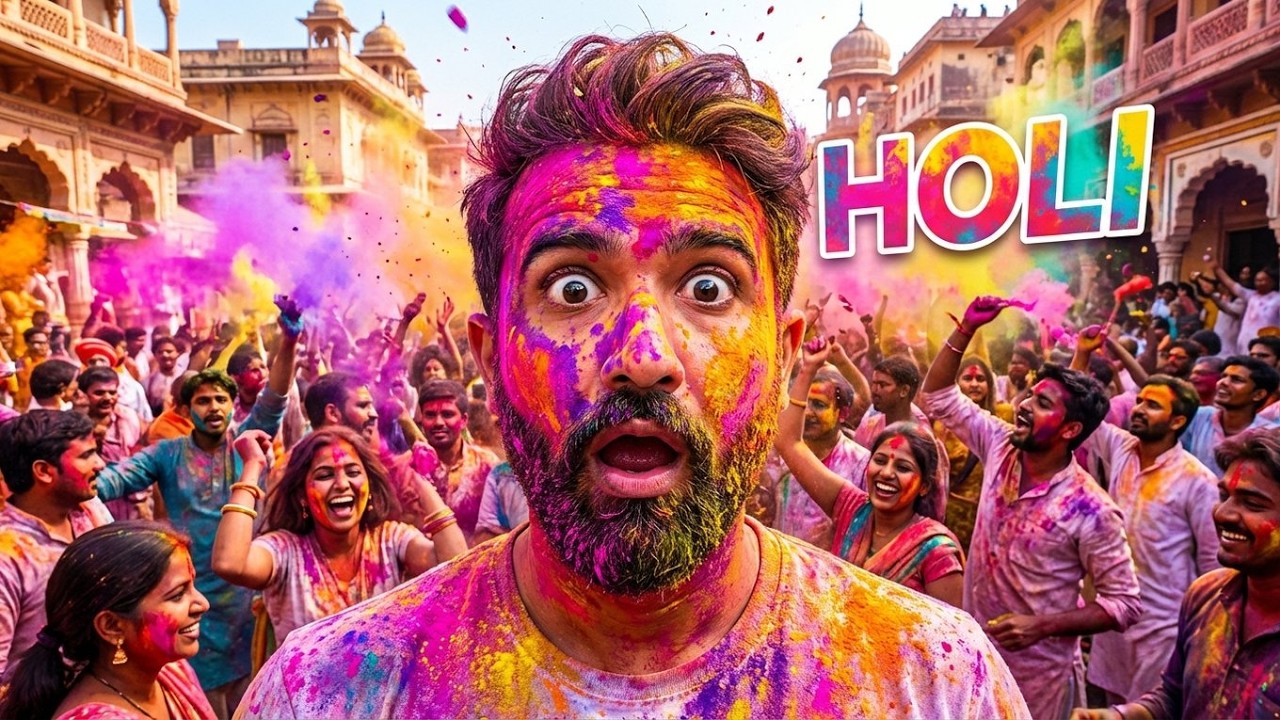 I Experienced the Wildest Holi in India | The Urban Guide