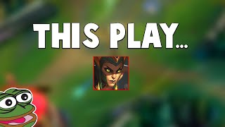 Here's ONE OF THE KIND CASSIOPEIA Outplay by Mid Beast... | Funny LoL Series #1018