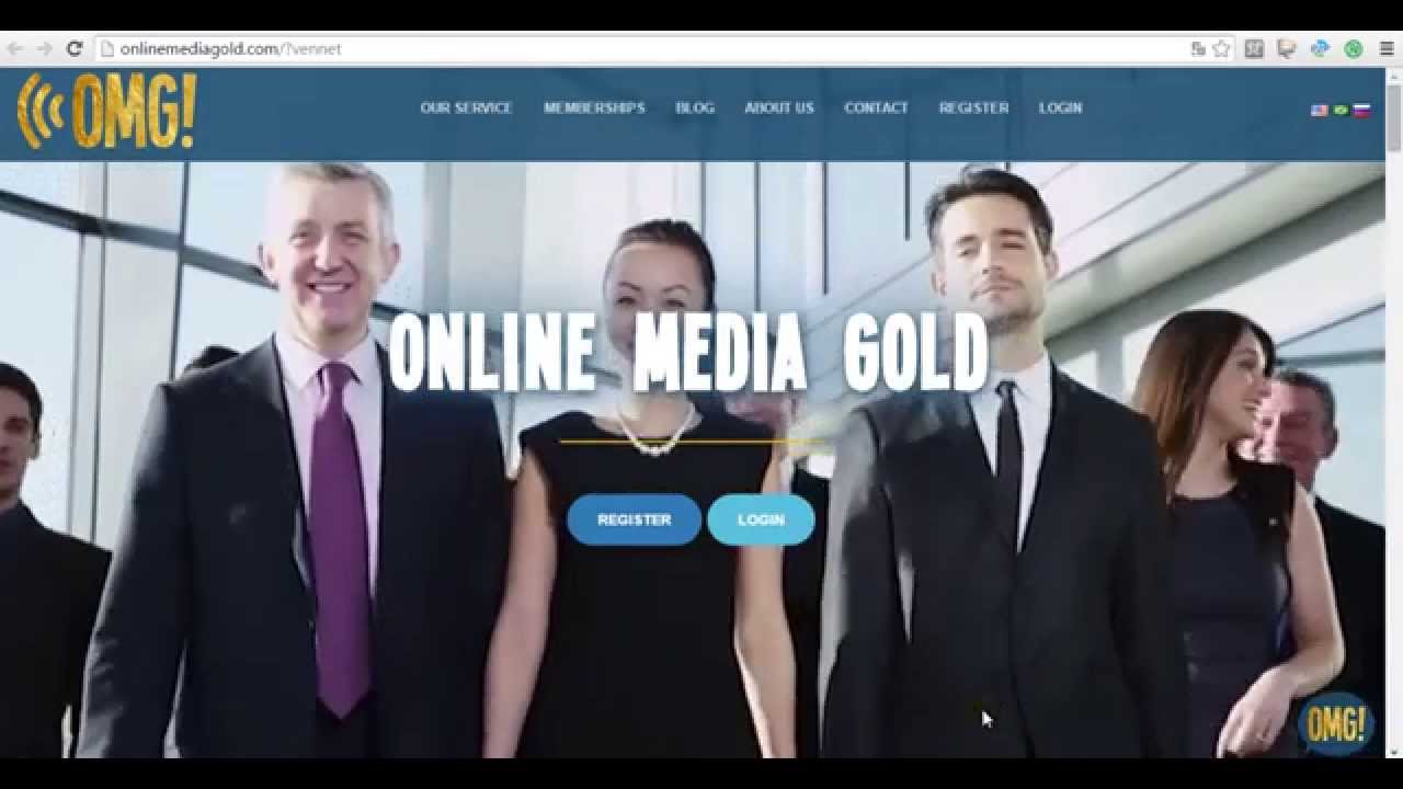 Регистрация Online Media Gold