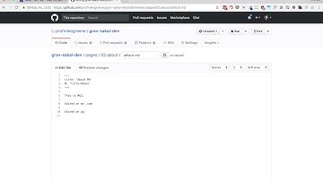Use Github to sync content in Grav and sakai at the same time