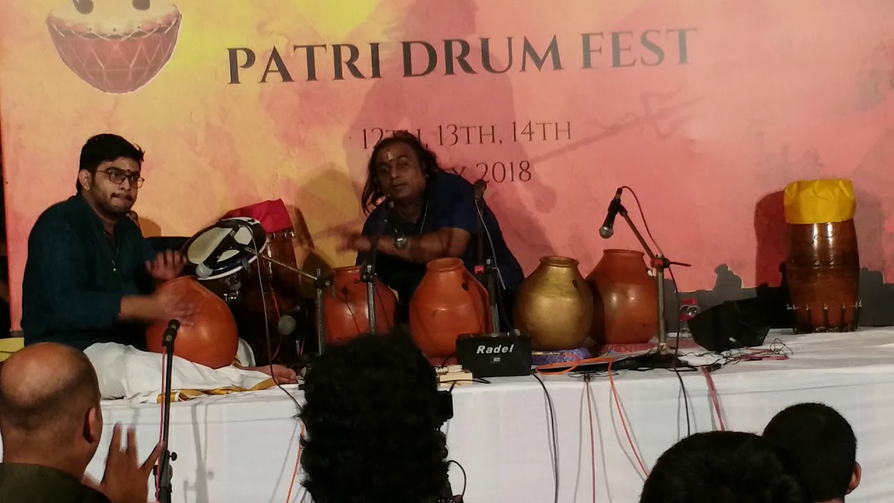 Ghata Tarangam - Tribute to Vikku Sir @ Patri Drum Fest. Ghatam Karthick & Sarvesh Karthick