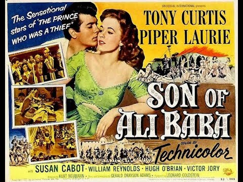 SON OF ALI BABA (1952) Theatrical Trailer - Tony Curtis, Piper Laurie, Susan Cabot