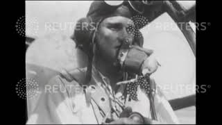 1943 BURMA: RAF harass Japanese in Burma: spectacular pictures of RAF and Australians bombing