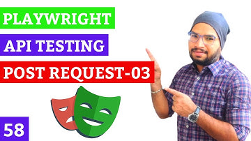 Playwright API Testing #58 POST API Request using Dynamic Request Body