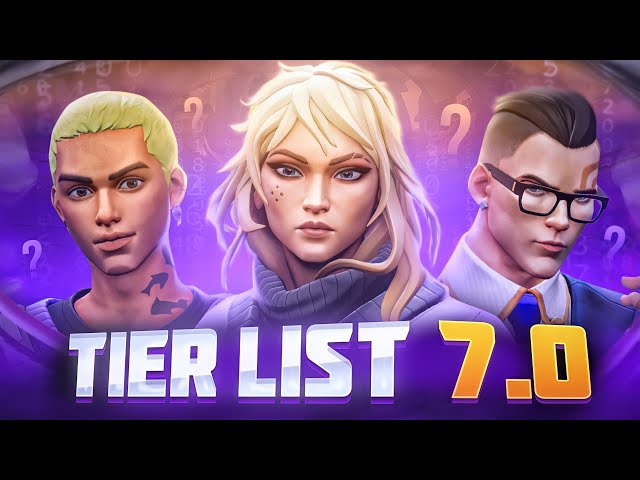 VALORANT: Tier List 7.0 dos Agentes na minha opinião 