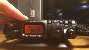 Yaesu FT-817 memory programing without cable