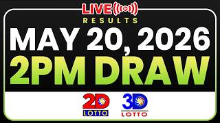LIVE 2PM PCSO LOTTO RESULTS TODAY MAY 20, 2026 | SWERTRES EZ2