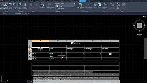 AutoCAD 2021 Tutorial: how to use Table to do annotation?