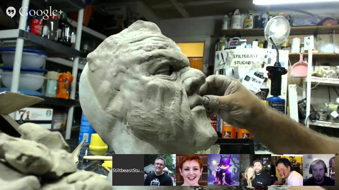 sculpting a prosthetic