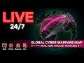 LIVE Cyber Attack Threat Map 2026 | Real-time Global Cyber Warfare Tracking
