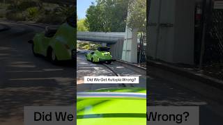 Did we get Autopia Wrong? #disneyland #disney #disneyparks