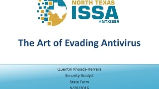 The Art of Evading Antivirus
