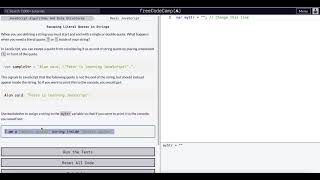 Escaping Literal Quotes in Strings