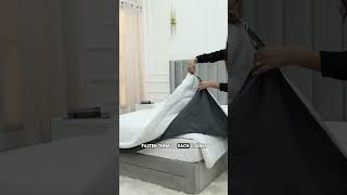 Quick Hack: How to Put On a Duvet Cover Without Hassle