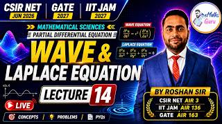 Famous CSIR NET JUN 2026 | MATHEMATICAL SCIENCE | PARTIAL DIFFERENTIAL EQUATION | LECTURE 14 Profile
