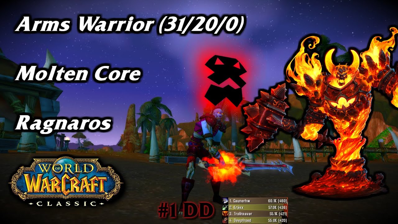 #1 DD | Arms Warrior Ragnaros MC | World of Warcraft CLASSIC