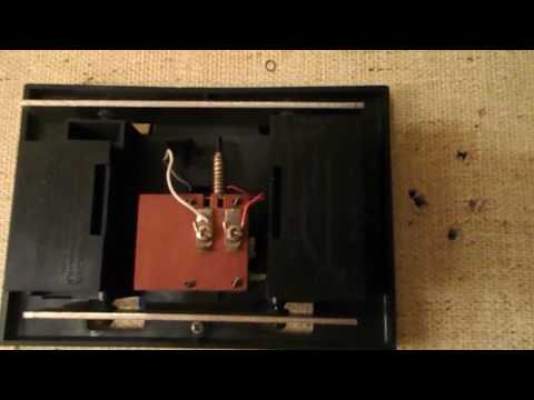 How To Replace A Wired Doorbell Chime Unit.