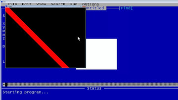 QBasic Tutorial 48   Bouncing Ball Animated game.